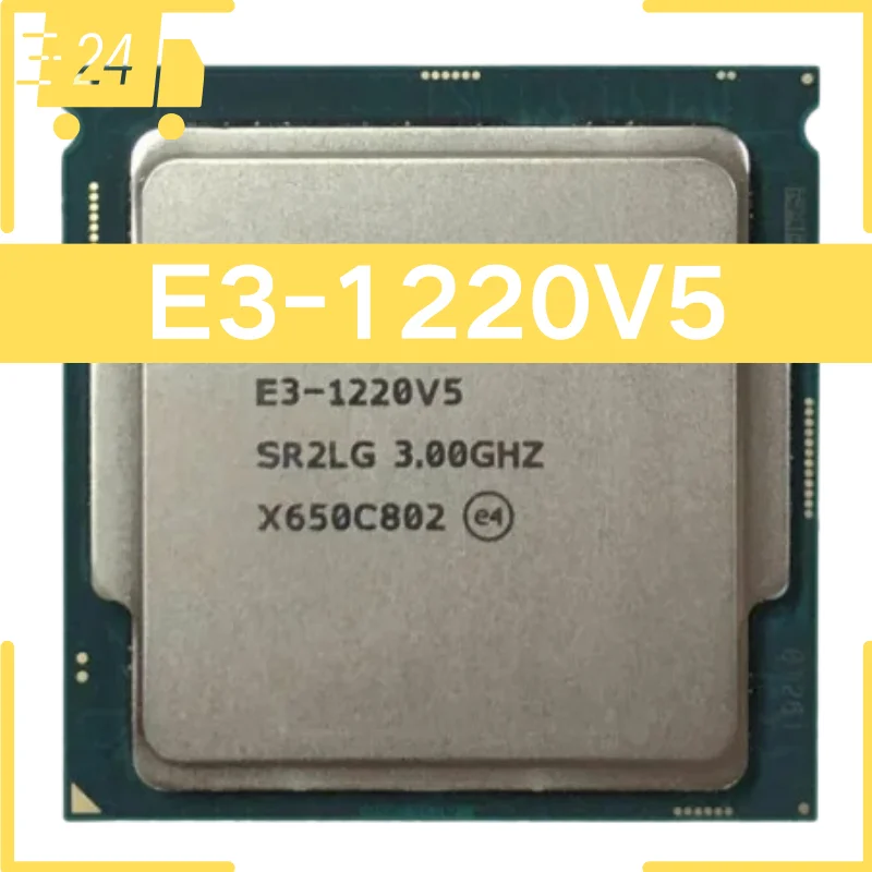 ߰  ھ   CPU μ, Xeon E3-1220 v5 E3 1220v5 E3 1220 v5 3.0 GHz, 80W LGA 1151